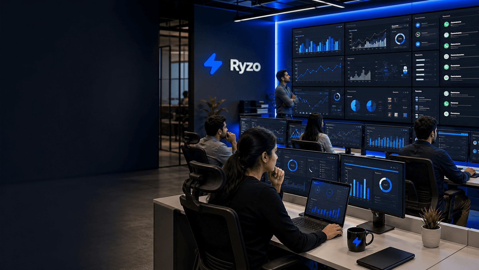 Ryzo business performance operations command room